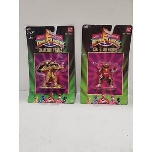 Vintage 1993 Bandai - ALPHA 5 - Goldar MIGHTY MORPHIN POWER RANGERS!